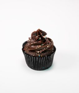 Classic chocolate cupcake
