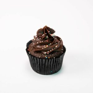 Classic chocolate cupcake