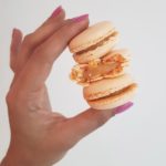 Dulce de leche macaron Image