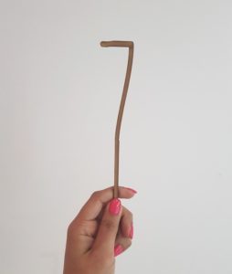 Skinny numeral 7 laser-cut topper