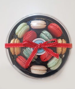 Dozen assorted macarons