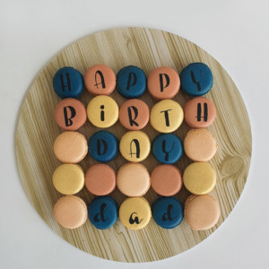 Classic macaron arrangement