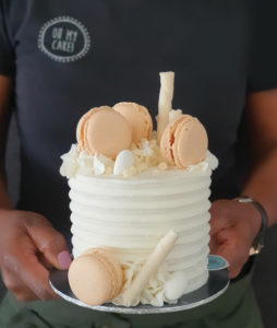 Snow dreams cake