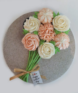 Pastel Cupcake Bouquet