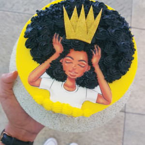 Natural goddess cake