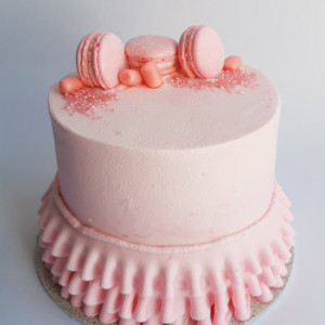 For the love of ruffles cake