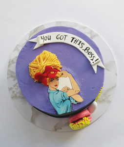 "She's got this" cake 2