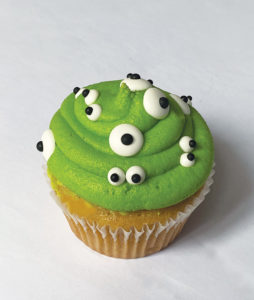 Monster vibes cupcake