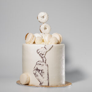 Hand In Hand cake | Image | Oh My Cake | Bakery in Fourways South Africa | Cakes | Macarons | Cupcakes