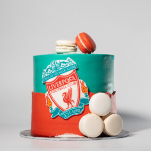 Liverpool Inspired Cake | Image | Oh My Cake | Bakery in Fourways South Africa | Cakes | Macarons | Cupcakes