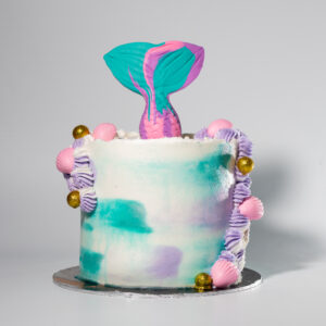 Mermaid watercolour cake | Image | Oh My Cake | Bakery in Fourways South Africa | Cakes | Macarons | Cupcakes