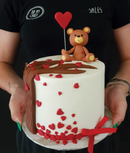 Love tree cake