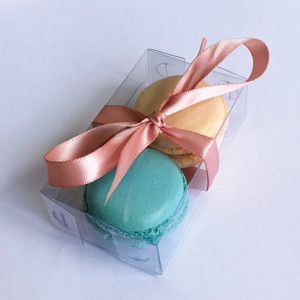 Gift box of 2 macarons