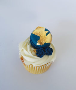 Eid macaron cupcake