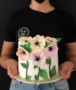 For the love of blossoms cake