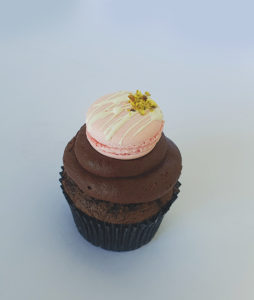 Chocolate Mother's Day cupcake
