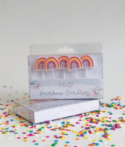 Rainbow Candles