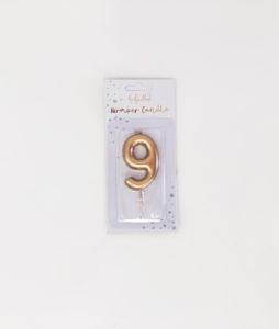 9 gold candle