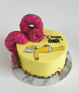 Homer-Inspired Cake
