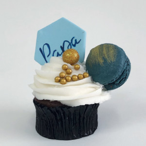 Personalised Father's Day cupcake