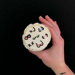 Boob cupcake