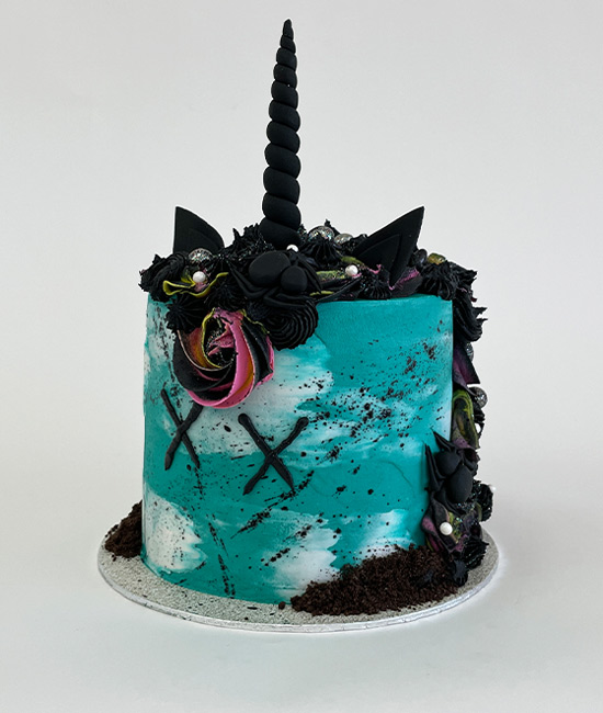 Zombicorn Cake