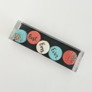 Boss's Day Box of 5 Macarons