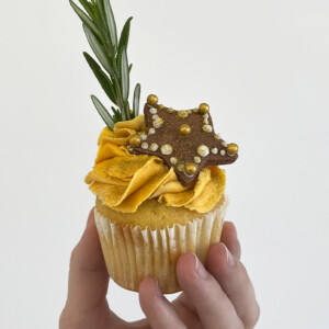 Festive Glow Cupcake