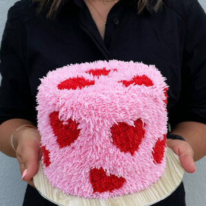Fuzzy feels cake