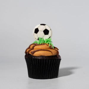 Soccer inspired cupcake scaled | Image | Oh My Cake | Bakery in Fourways South Africa | Cakes | Macarons | Cupcakes