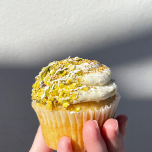Pretty Pistachio Cupcake