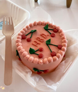 Cherry Lunchbox Cake