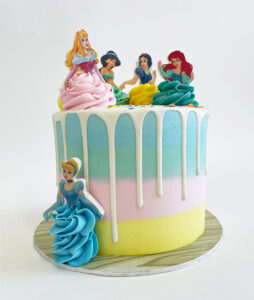 Disney Princesses-Inspired Cake