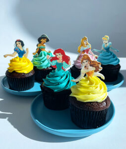 Disney Princess-Inspired Cupcake