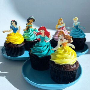 Disney Princess-Inspired Cupcake