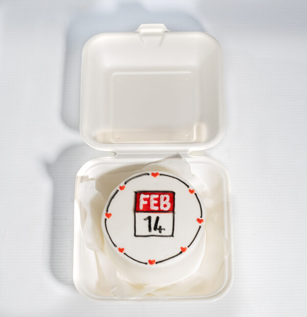 Calendar Lunchbox Cake