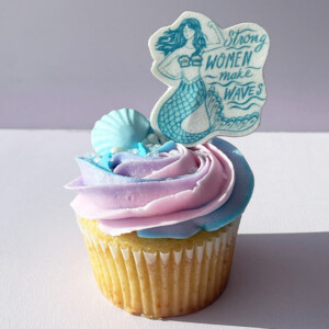 Making Waves Mermaid Cupcake