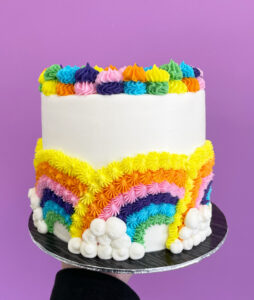 Classic Rainbow Cake