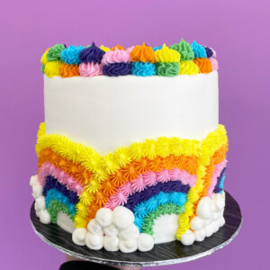 Classic Rainbow Cake
