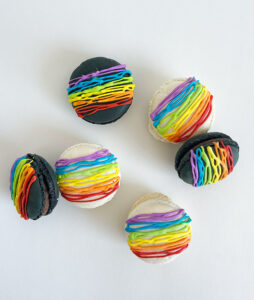 Classic Rainbow Macarons