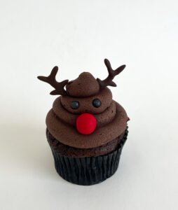 Reindeer cupcake