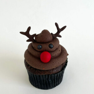 Reindeer cupcake