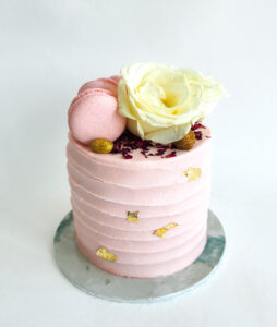 Rosy Romance Cake