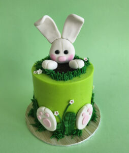 Popping bunny cake 2 04 | Image | Oh My Cake | Bakery in Fourways South Africa | Cakes | Macarons | Cupcakes
