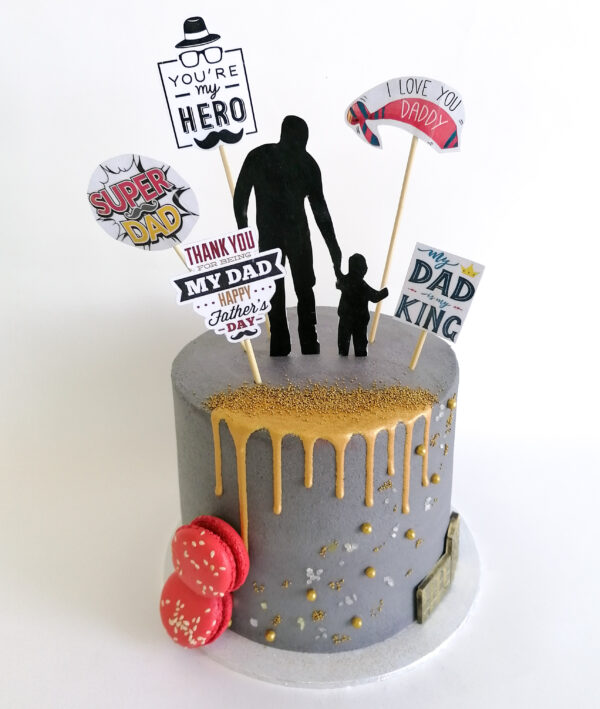 Father and Son Cake