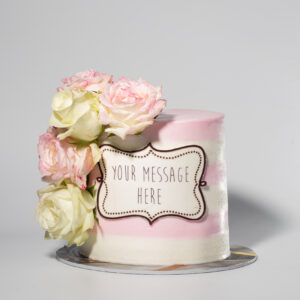 Sweet Stripey cake | Image | Oh My Cake | Bakery in Fourways South Africa | Cakes | Macarons | Cupcakes