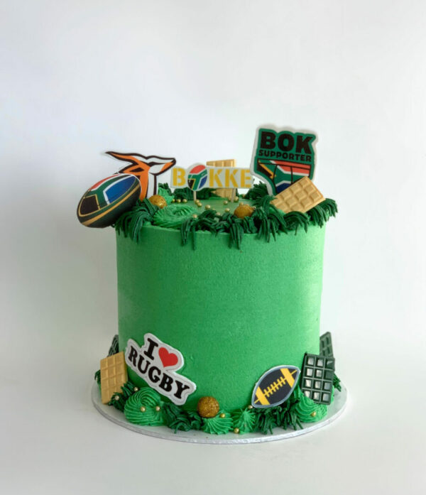 Rugby-Inspired Cake