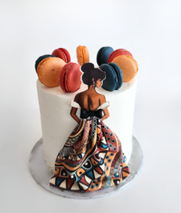 Modern Makoti Cake | Image | Oh My Cake | Bakery in Fourways South Africa | Cakes | Macarons | Cupcakes