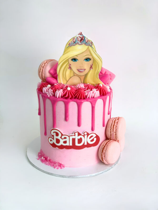 Barbie-Inspired Cake
