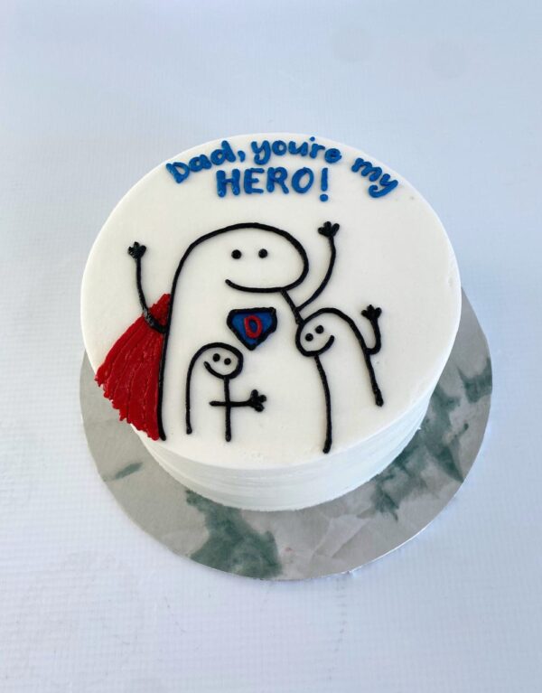 Hero Dad Cake